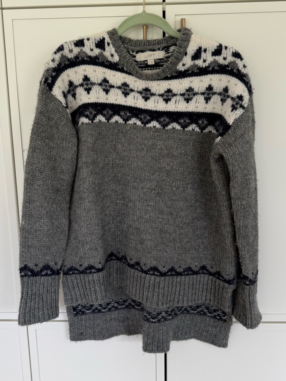 Ann Taylor LOFT Fair Isle Sweater